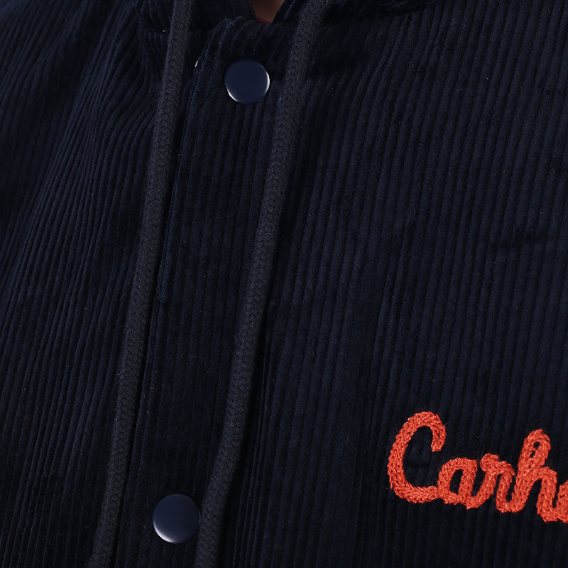 мужская синяя куртка Carhartt WIP Dennis Jacket I029440-astro/copperton - цена, описание, фото 2